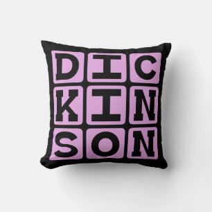 Coussin Emily Dickinson, poète américaine