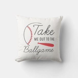Coussin Emmène-Moi Au Ballgame