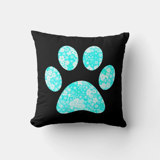 Coussin Empreinte de patte (Recto)