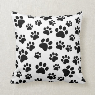 coussin empreinte de patte personnalisable