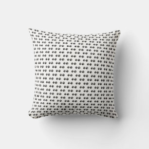 Coussin Empreintes de pattes, empreintes de chat, empreint