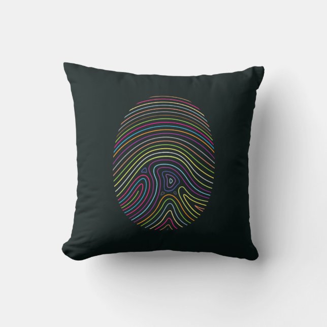 Coussin Empreintes digitales (Recto)