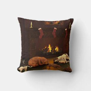 Coussin En Attente Du Père Noël
