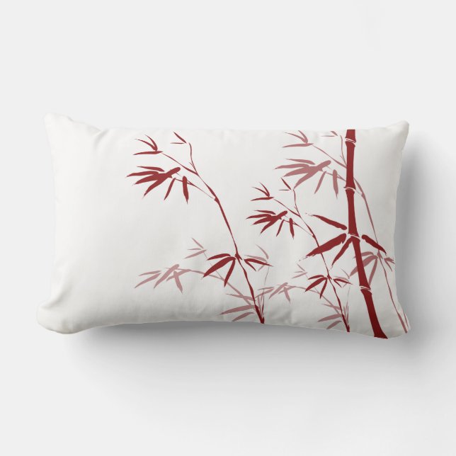 Coussin en bambou rouge (Recto)