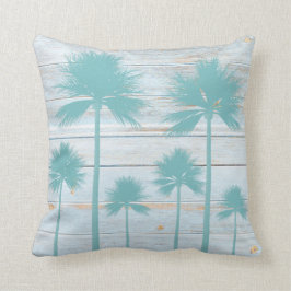 Coussin en bois rustique de palmier de Chambre de