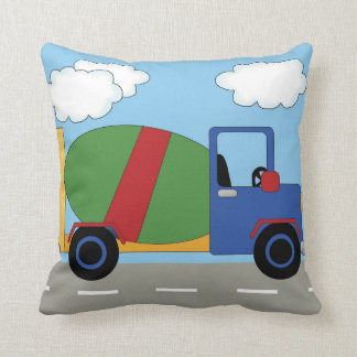 Coussin en construction de camion de ciment