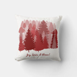Coussin en coton de l'arbre de Noël