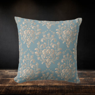 coussin en coton vintage