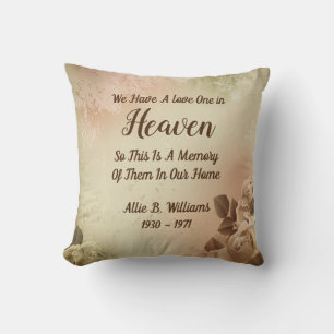 Coussin En mémoire 