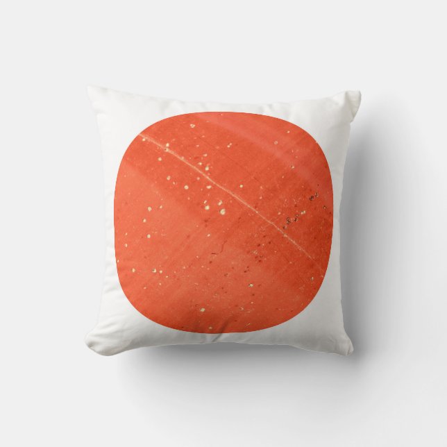 Coussin en texture de jaspe pierre semi-précieuse  (Recto)