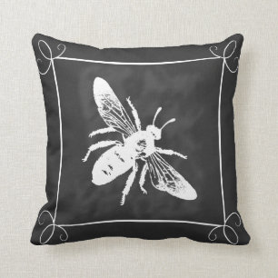 Coussin encadré d'abeille de tableau