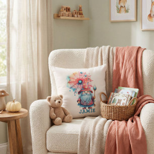 Coussin Enchanté Sorcier Fantaisiste Halloween Enfants Per