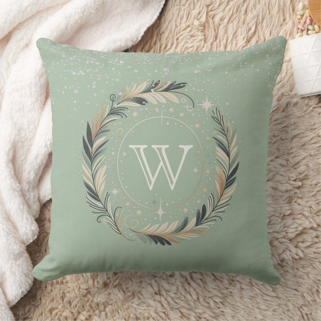Coussin Enchanted Winter Wreath (Couverture)