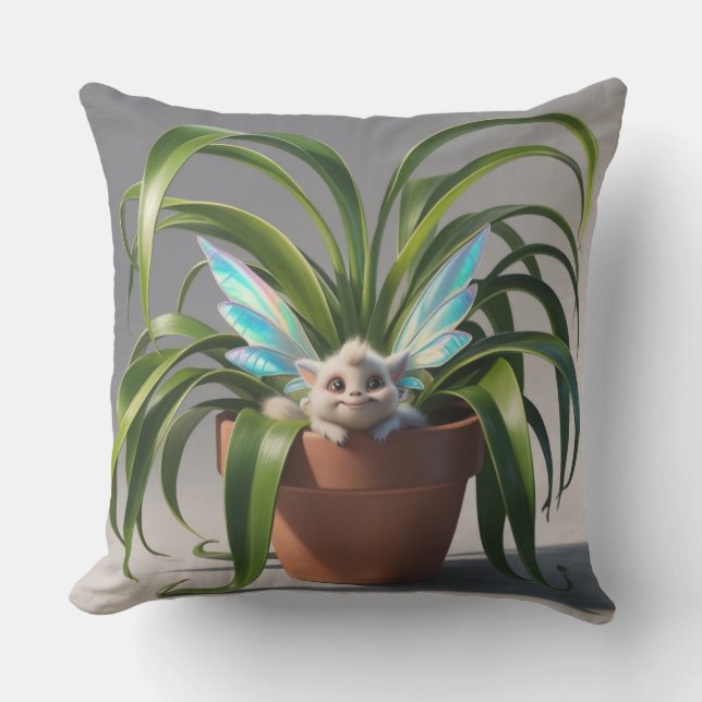 Coussin Enchanteur dans le planteur (Recto)