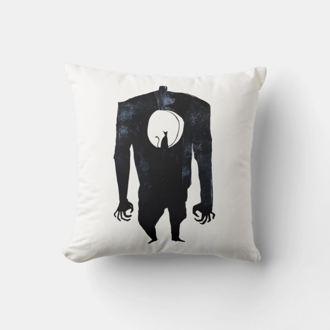 Coussin Encre Talking Imaginaire V06 Un chat de l'enfer (Recto)