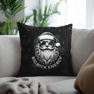 Coussin Énergie Big Nick Santa Noël drôle de Noël Fêtes