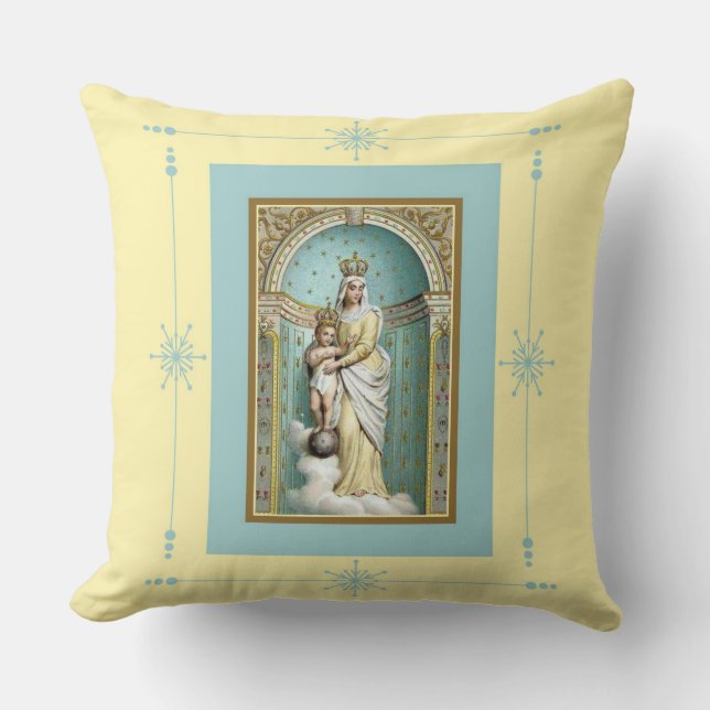 Coussin Enfant de DES Victoires w/Christ de Notre Dame (Recto)