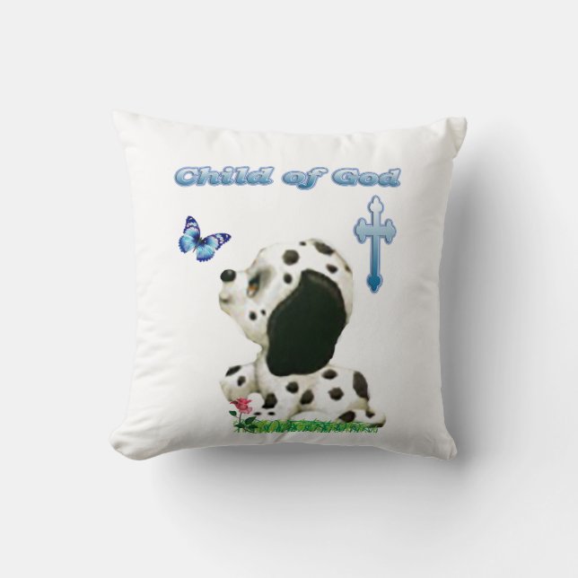 Coussin Enfant de Dieu (Recto)