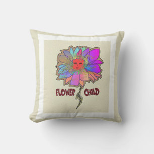 Coussin Enfant Fleur