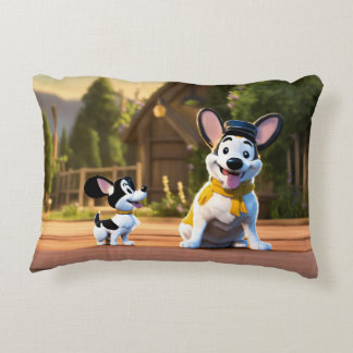 COUSSIN ENFANT TIRÉ ANIMÉ