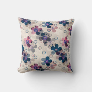 Coussin Enfants Abstraits mignon dessin animé fleurs fleur