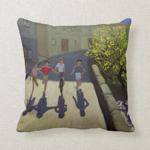 Coussin Enfants courant Lesbos 1999