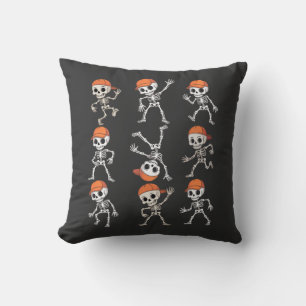 Coussin Enfants Danse Squelette Halloween