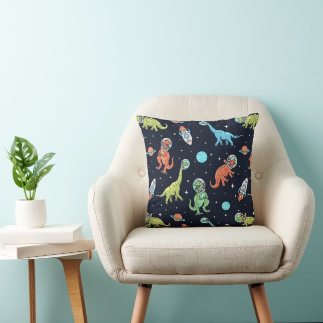 Coussin Enfants Dinosaur Astronaut Motif (Chaise)