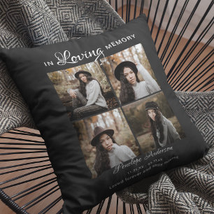 Coussin Enfants Moderne 4 Photo Collage Memorial