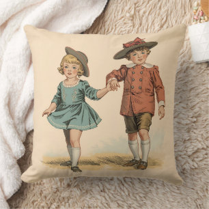 Coussin Enfants Rétro Intemporels