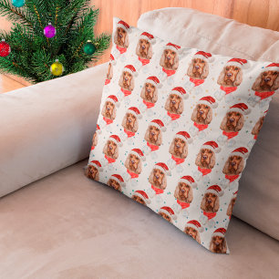 Coussin English Cocker Spaniel Race de Chien Noël