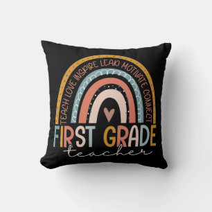 Coussin Enseignant de première année enseigner l'amour Ins