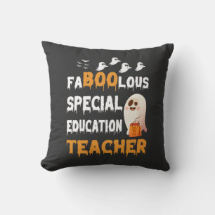 Coussin Enseignant spécialisé Faboolous-Halloween