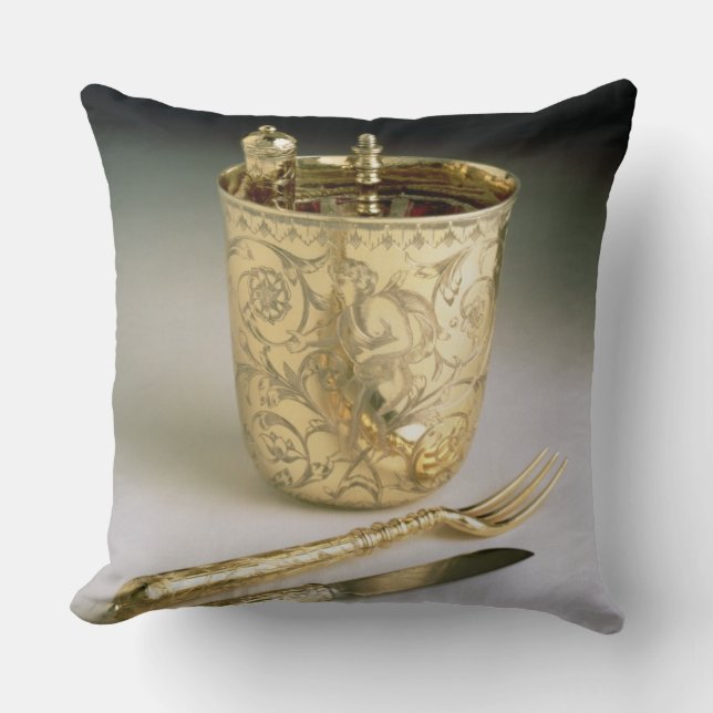 Coussin Ensemble de déplacement d'un couteau, d'une (Recto)