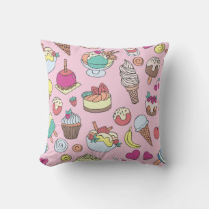 Coussin Ensemble de différentes douceurs. Motif de griboui