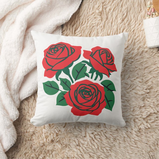 Coussin Ensemble de Roses (Couverture)