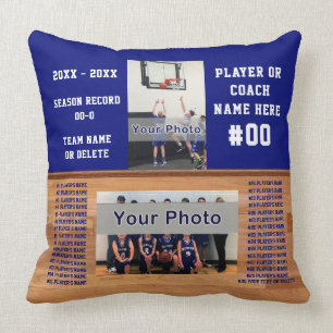 Coussin Entraîneur ou senior Night Basketball - Idées cade