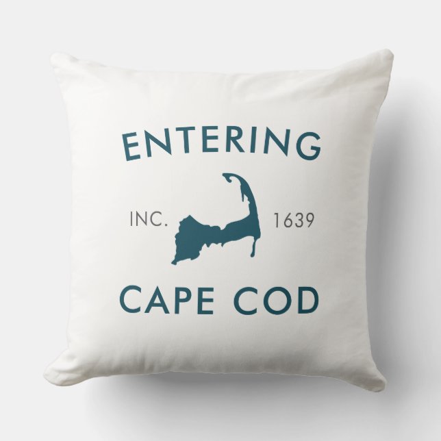 Coussin Entrée Cape Cod Est 1639 (Recto)