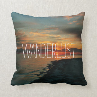 Coussin Envie de voyager, carreau
