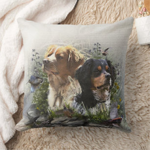 Coussin Epagneul Breton, Bretagne Espagne