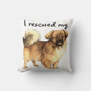 Coussin Épagneul de Tibétain de délivrance