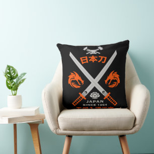 Coussin Épée japonaise Katana