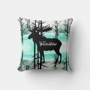 Coussin Épervier-Yellowstone Moose