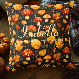 Coussin Épice citrouille & Tout Nice | Champignon d'automn