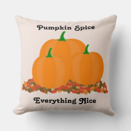 Coussin Épices citrouilles Tout Beau Chute Décorative