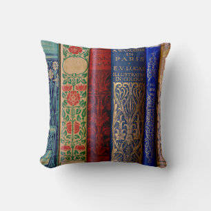 Coussin Épines livresques de livre