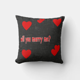Coussin épouse-moi