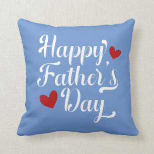 Coussin Épreuve de calligraphie de Fête des pères simpl