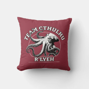 Coussin Équipe Cthulhu R'lyeh Lovecraft