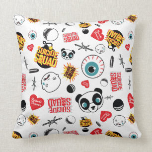 Coussin Équipe de suicide Friends Forever Motif
